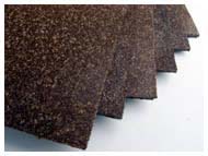 NITRILE CORK coarse grain RUBBER SHEETS
